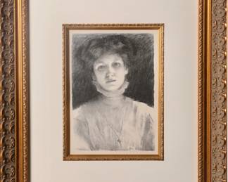 FRANCIS ERNEST JACKSON EFFET DE LUMIERE 1909 LITHO