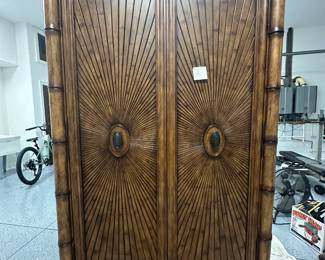 Mahogany Armoire 7'x52"x24"deep excellent condition $600 OBO
