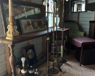 Victorian floor lamps