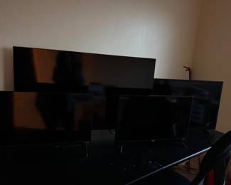 Several flat-screen televisions in a variety of sizes will be available during our Village of DeLuna estate sale. Whether you’re furnishing a guest room, lanai, office, or upgrading a secondary television, you’ll find quality options at estate sale pricing. Available individually while they last. Brands and sizes vary.
