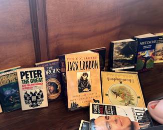 A variety of classical books- some are on high school and college reading lists