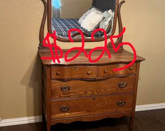 Tiger oak dress in excellent condition. 