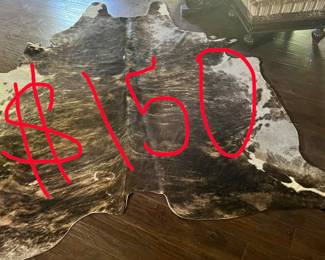 Cow hide rug