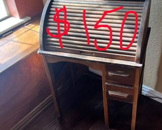 This was a family desk throughout our years growing up. 