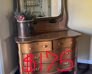 This dresser is in excellent condition as well. 