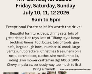 Estate sale