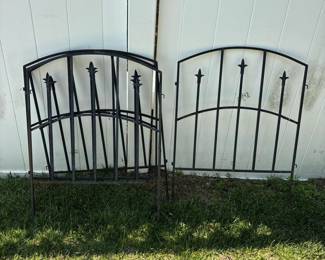 025 setoffourmetalgardenfencepanelsse