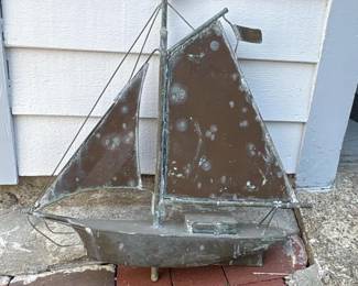 005 decorativecoppersailboatsculpture