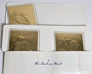 192 danburymint2004redsox22ktgoldcard