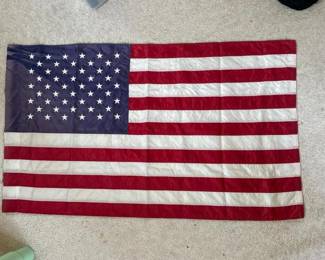 003 outdoornylonamericanflagwithembroid