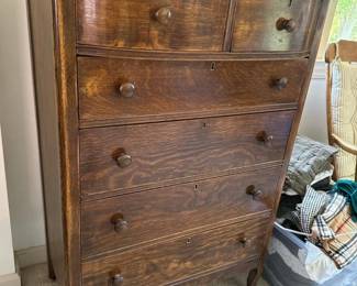 169 vintageoakchestofdrawers