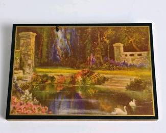 203 smalldecorativewoodenwallplaquewith