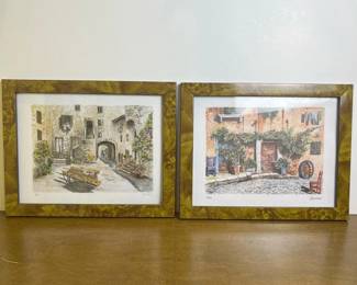 228 pairofframedartprintsitaliancourty