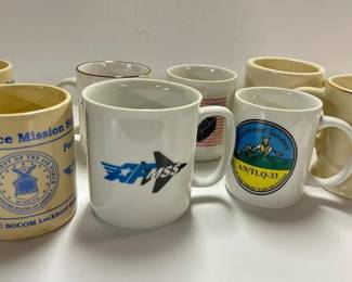137 lotof17assortedcommemorativemugsan