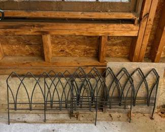 206 gothicarchmetalgardenedgingpanels