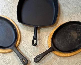 256 largecastironovalfajitasizzlerpans