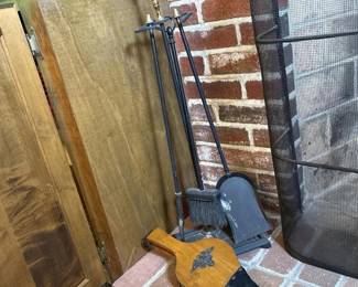 168 vintagefireplacetoolsetwithbellows