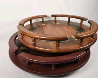 243 pairof16handpaintedwoodenlazysusa