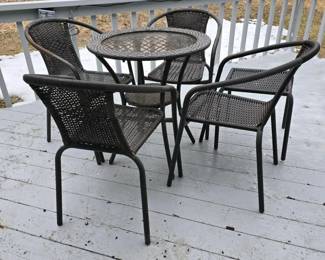 021 5pieceoutdoorpatiobistroset