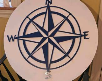 427 decorativenauticalcompassrosewallar