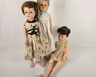 193 vintageeegeemarkedhardplasticdolls