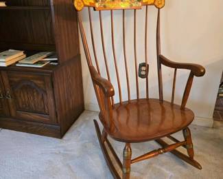 110 nicholsstonewindsorrockingchairhand