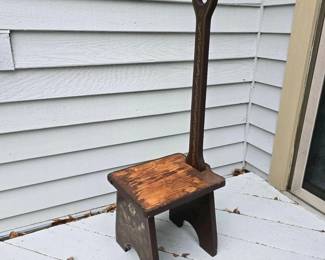 154 shakerstylewoodenbootjackbenchwith