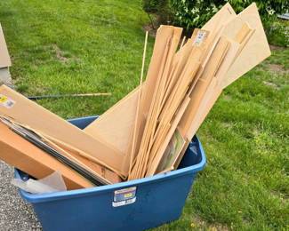 402 largelotofbalsawoodplywoodandbuil