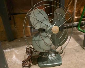 313 vintagekenmore12oscillatingfangreen