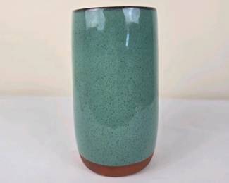 089 speckledtealglazepotterytumbler