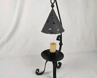 136 punchedtinfolkartcandlelanternhold