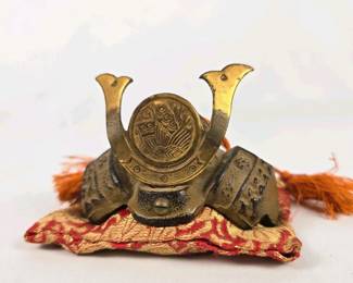 014 vintageminiaturejapanesesamuraikabut