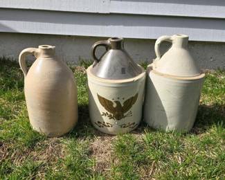 251 antiqueamericanstonewarejugs1gallon