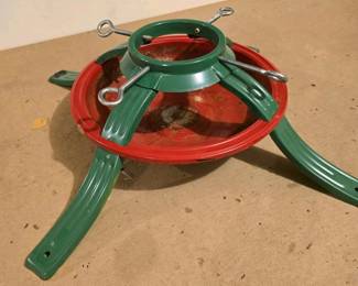 322 vintagemetalchristmastreestandgreen
