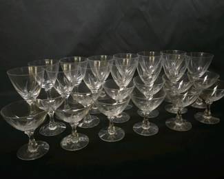 259 etchedcrystalstemwarefloralmotif