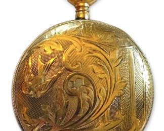 Vintage Standard 10k GoldPlated Pocket Watch