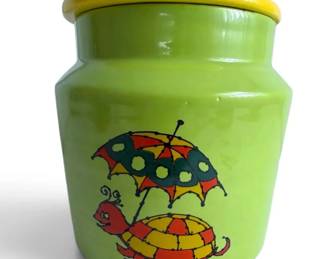 Royal Haeger Pottery Turtle Umbrella Cookie Jar