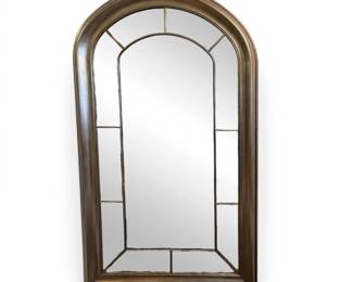 Beveled Arched Wall Mirror 77 Tall