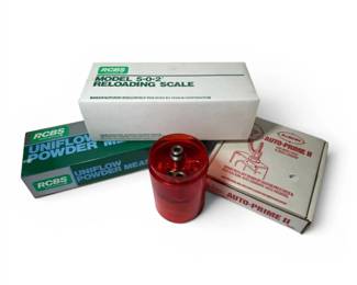 Uniflow Powder Measure, Reloading Scale, More