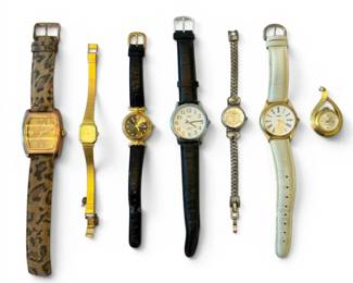 Gold SilverToned Womens Fashion Watches