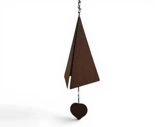 Joe Coniff Style Triangle Iron Wind Chime