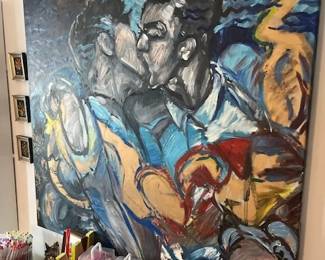 EM men kissing