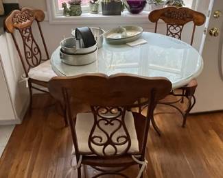 EM kitchen table chairs