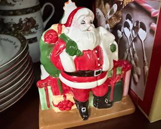 Christmas Napkin Holder Santa Claus