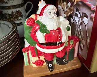 Christmas Napkin Holder Santa Claus