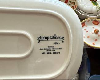Temptations Old World Pumpkin Patch Serving Platter second image