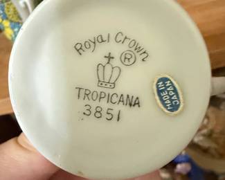 Royal Crown Tropicana Coffee Service Set second image