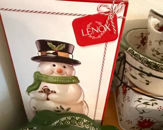 Lenox "12 Days of Christmas" Snowman Figurine