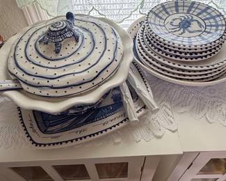 Diane Artware Come Dream With Me Ceramic Dinnerware Set