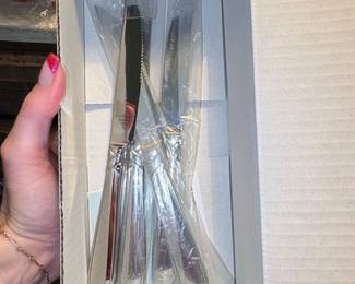 Lenox Stainless Steel Serrated Steak Knife Set